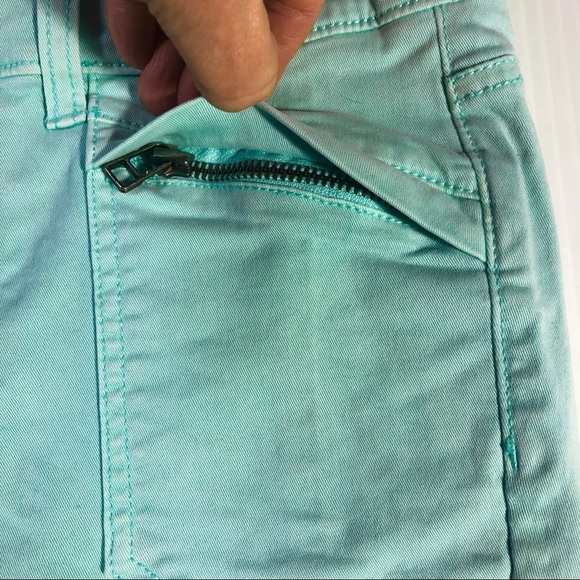 AE American Eagle Mint Green Jeggings Super Stretch 2 - Picture 7 of 14